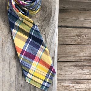Saddlebred Multicolored Plaid Tie